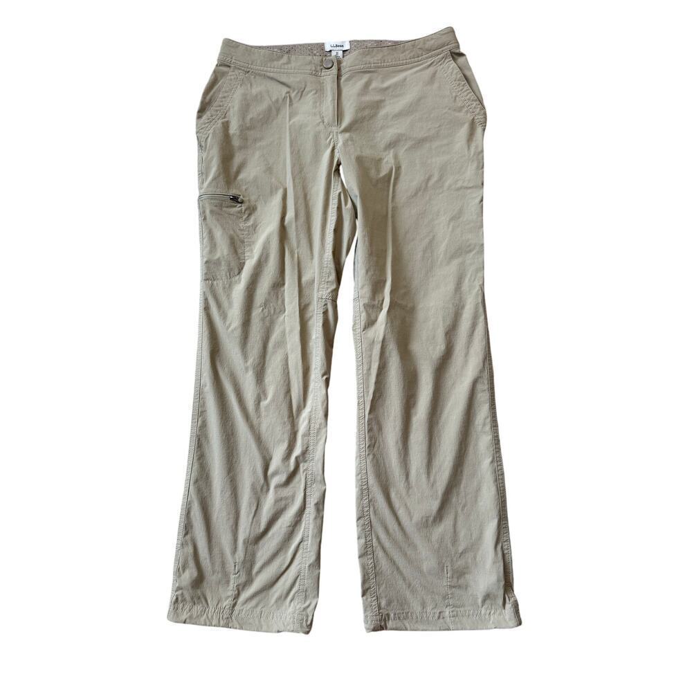 L.L. Bean comfort Trail pants, Womans size 10 Petite / Short; lightweight